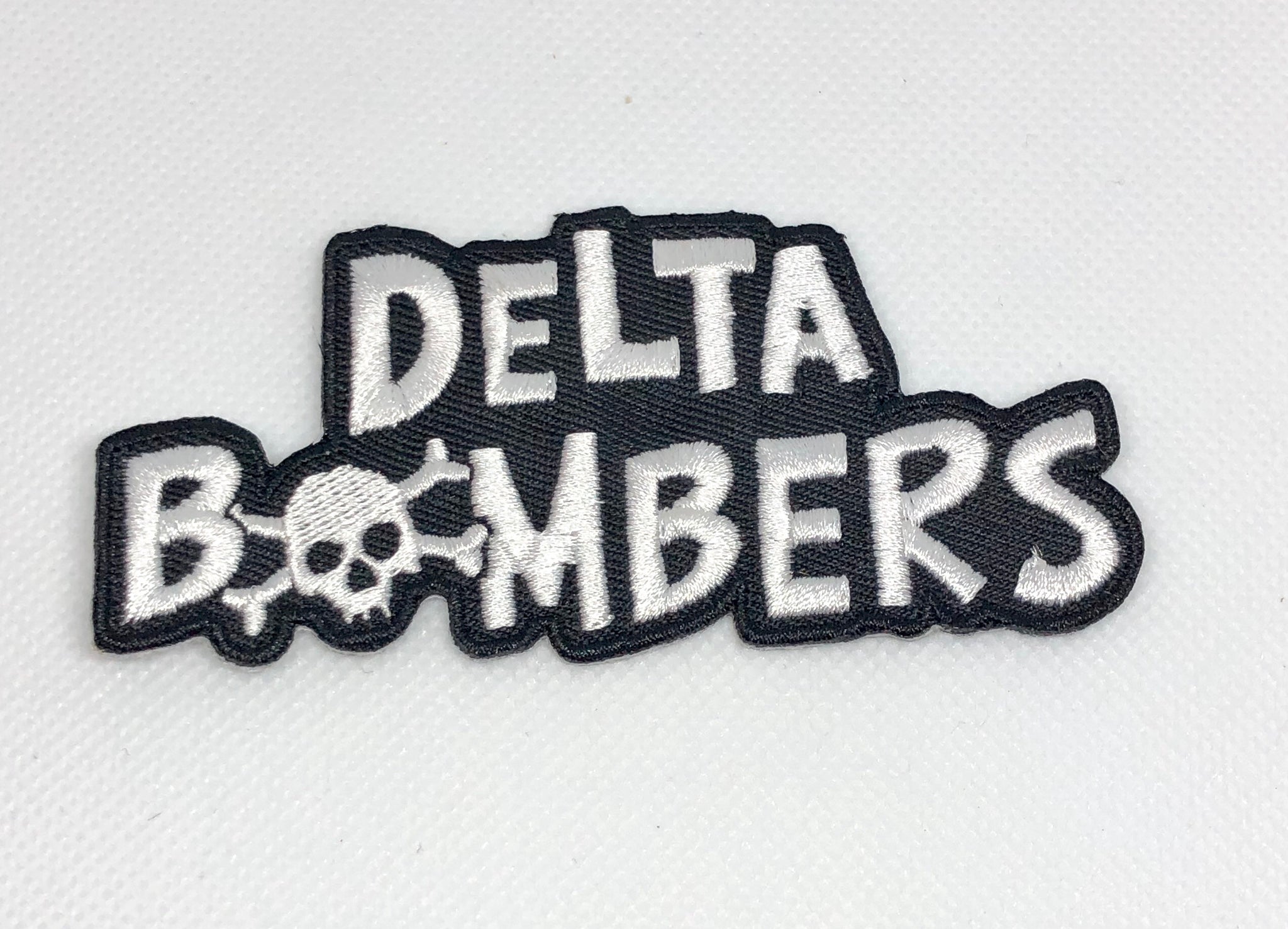 Bomber Font Patch Cut Out